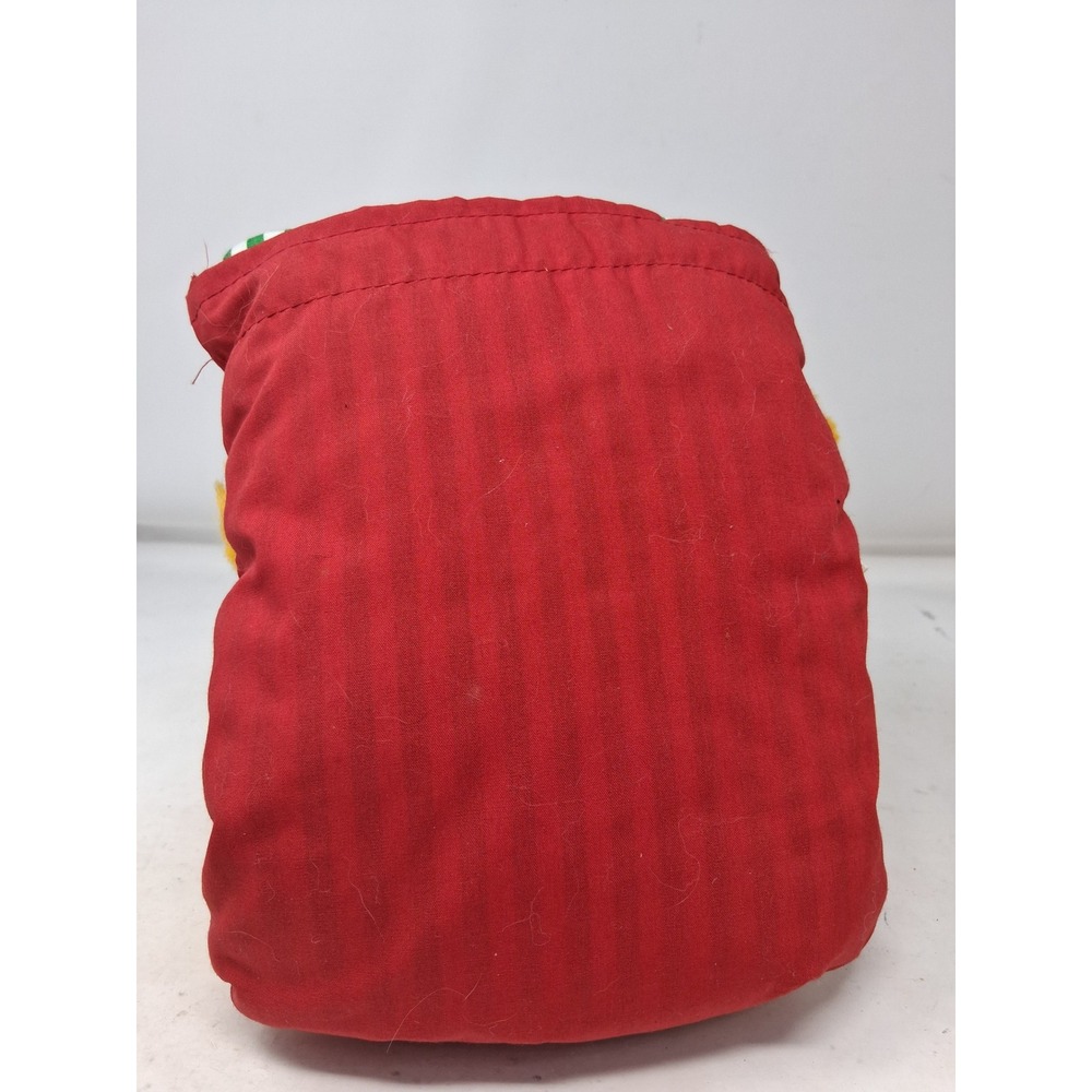Vintage Garfield Christmas Plush Santa Hat Striped Pillow Dakin 1978 1981 Tag. P - Picture 10 of 11